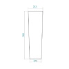 Пьедестал SANTEK Аллегро 1.WH30.1.956