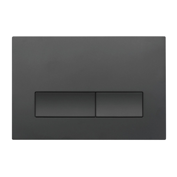 Комплект ORANGE CI07-150W+APB244 с сидением с микролифтом, кнопка смыва черная матовая