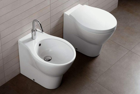 Унитаз приставной JACOB DELAFON Ove E1584-00 с сидeниeм soft-close