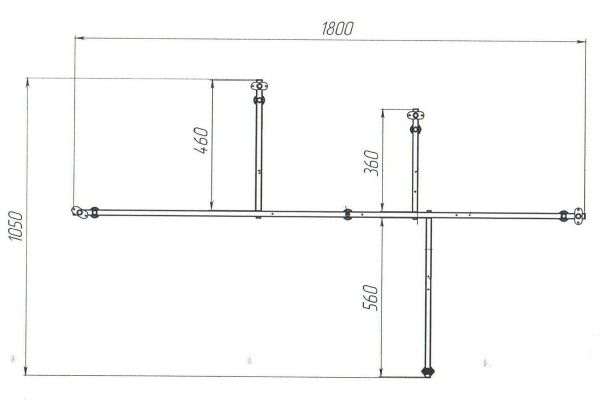 Каркас MARKA ONE Fina 160х100