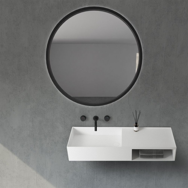 Тумба с раковиной ABBER Stein AS2649-0.8 80 матовая