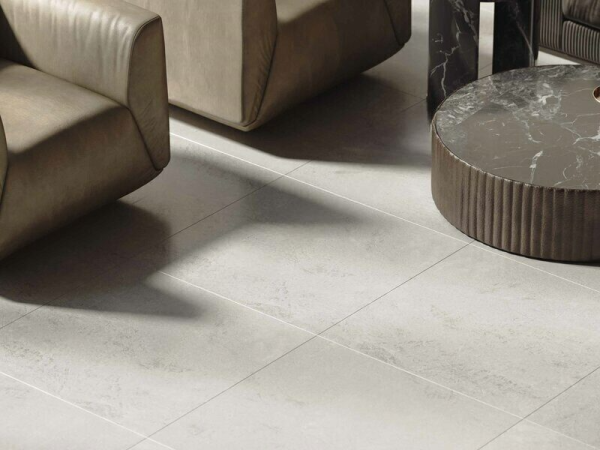 Spectrum Milky White SR00 молочный неполированный керамогранит 80х80см Estima