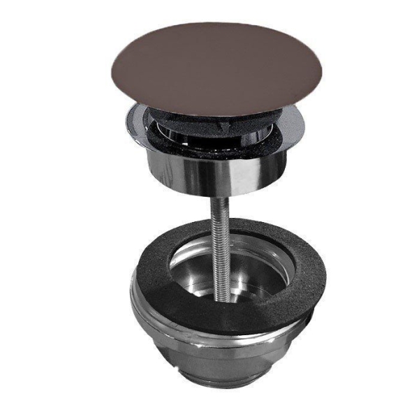 Донный клапан KERASAN Nolita для раковин и биде 923375 borgogna matt